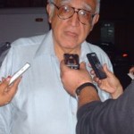 Carlos Monsiváis, en abril de 2009 en Mérida