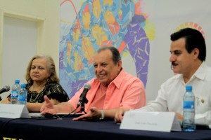 Rosalía Buaún, José Antonio Cossío y José Luis Preciado